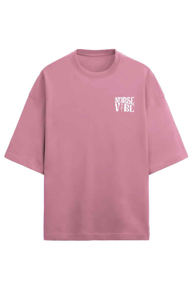 Nurse Vibe Terry Oversized T-Shirt