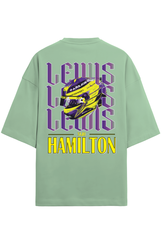 Lewis Hamilton 44 Terry Oversized T-shirt