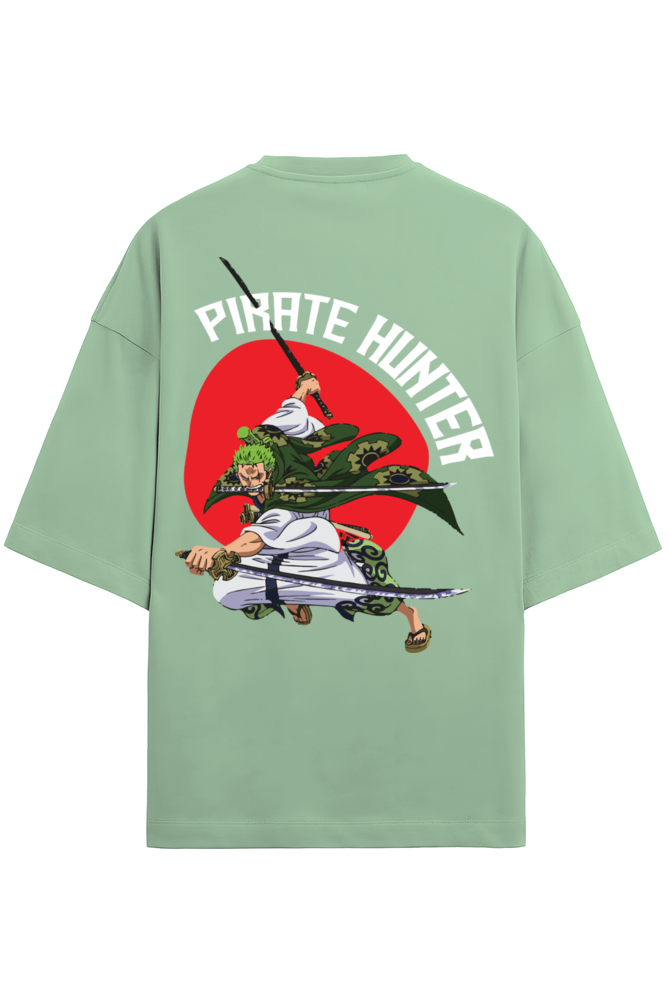 Pirate Hunter Roronoa Zoro Terry Oversized Tshirt