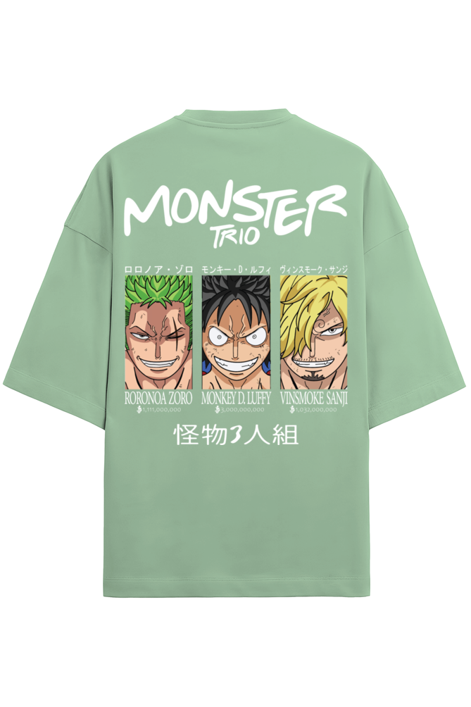 One Piece Monster Trio Sanji Edition Terry Oversized Tshirt
