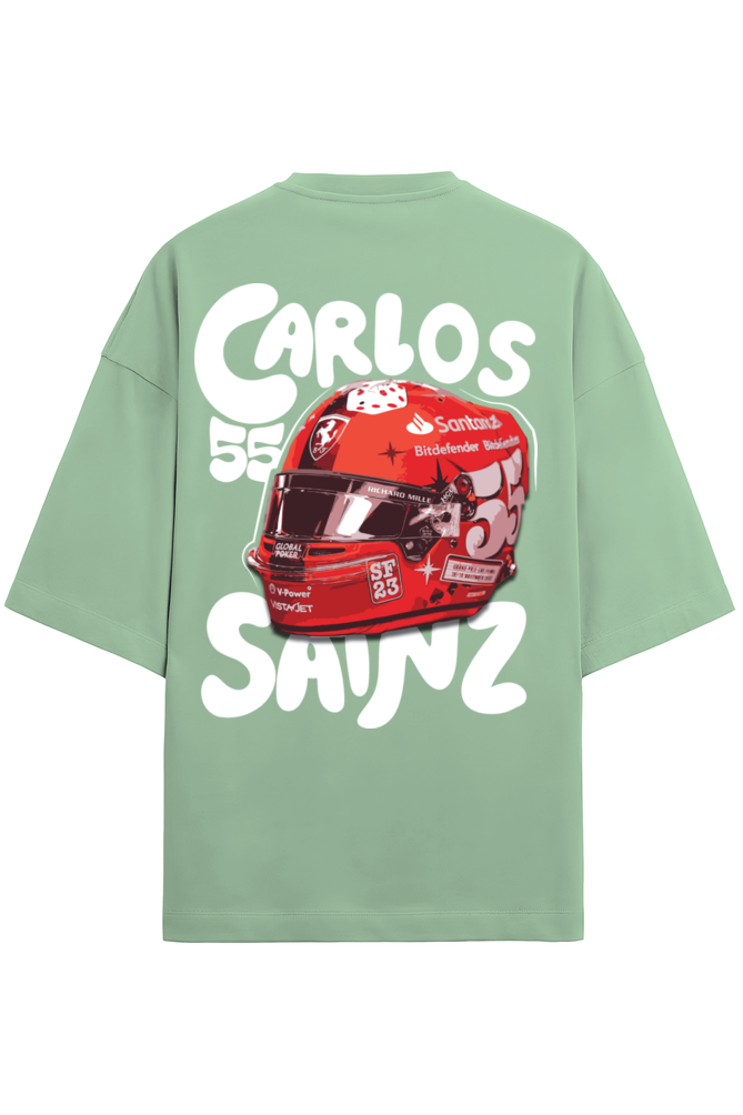 Smooth Operator Carlos Sainz Terry Oversized Tshirt