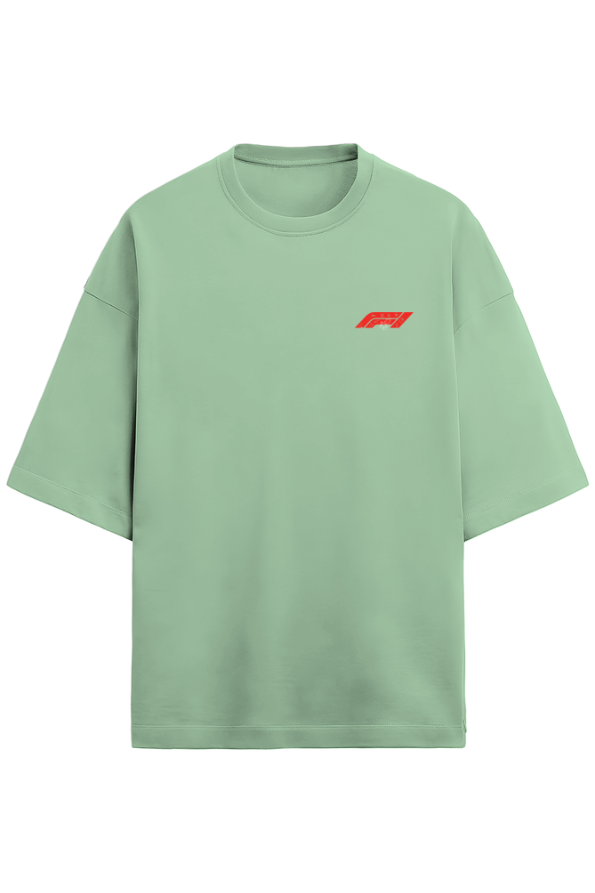 Formula 1 "I Speak Fluent F1" terry oversized tshirt