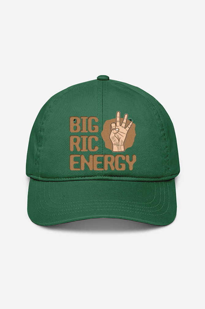 Big Ric Energy Embroidered Baseball cap RussTees