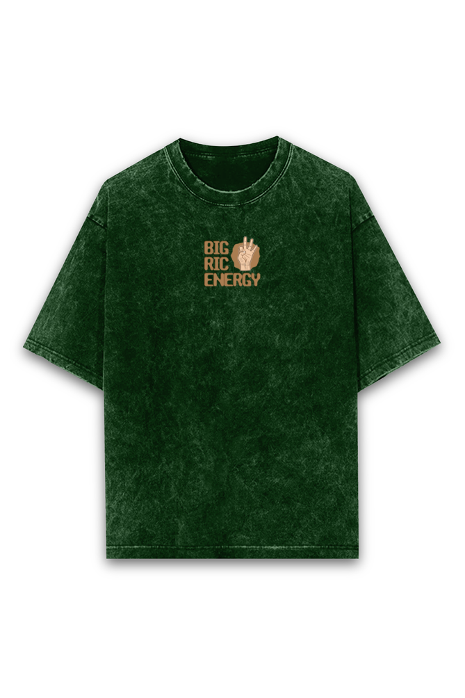 Big Ric Energy Daniel Riccardo Acid wash Oversized Tshirt Premium Streetwear by Russtees