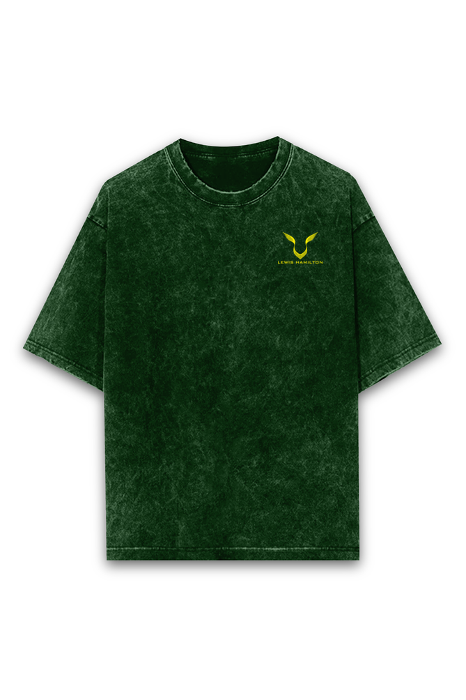Lewis Hamilton Acid wash Oversized Tshirt Premium Streetwear by Russtees