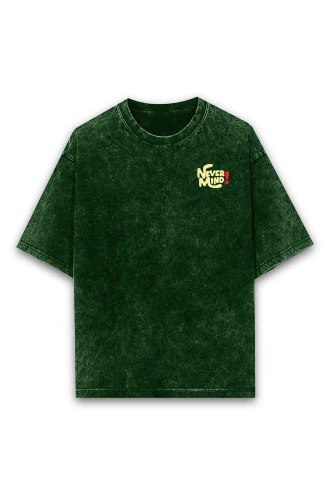 Koi BKL Hi Hoga Acid wash Oversized Tshirt