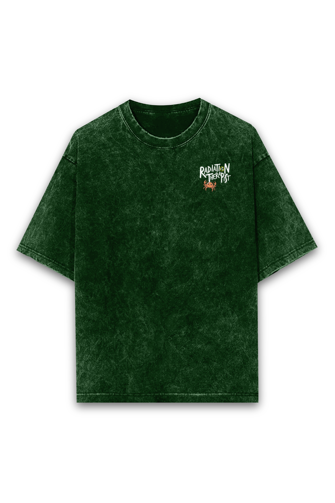 Radiation Therapist Acid wash Oversized Tshirt Premium Streetwear by Russtees