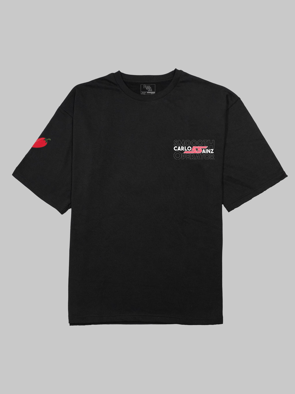 Carlos Sainz Terry Oversized Tshirt RussTees