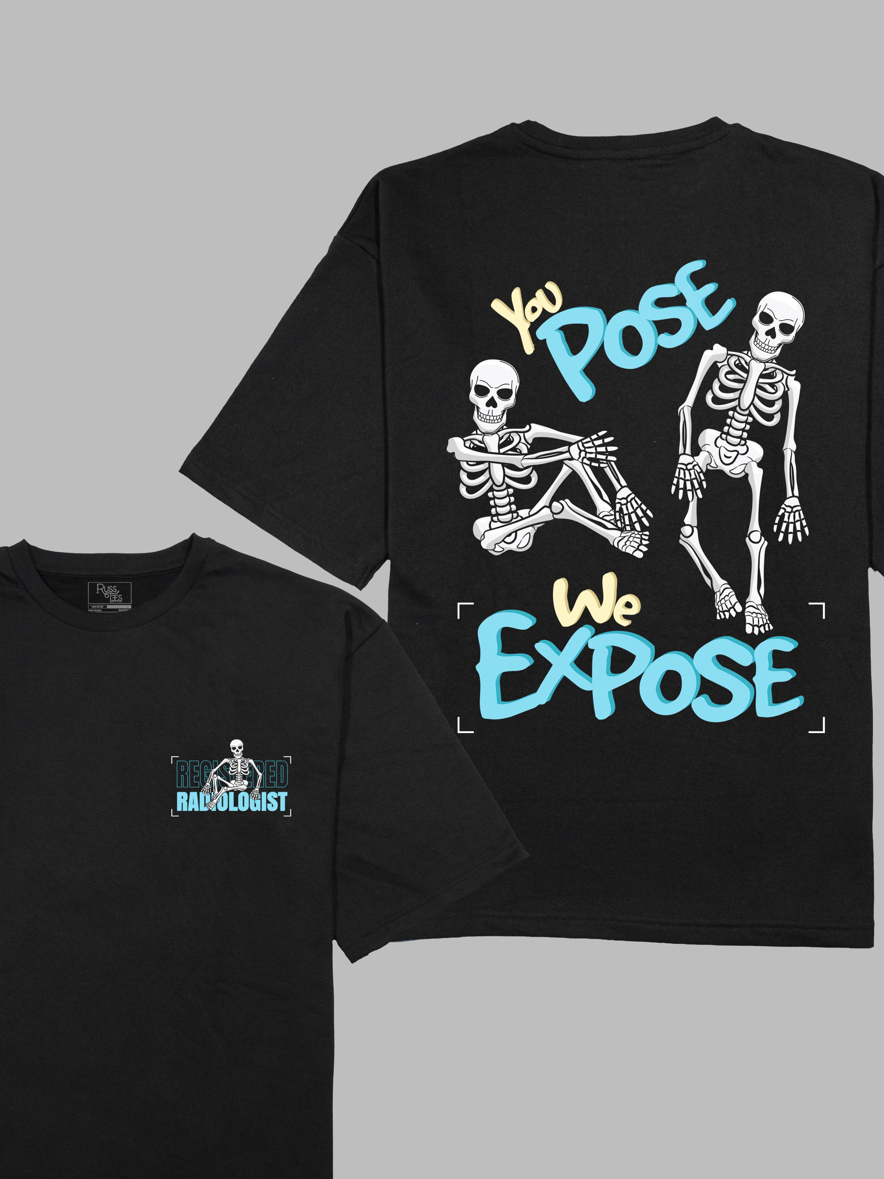 You Pose we Expose Terry Oversized T-Shirt