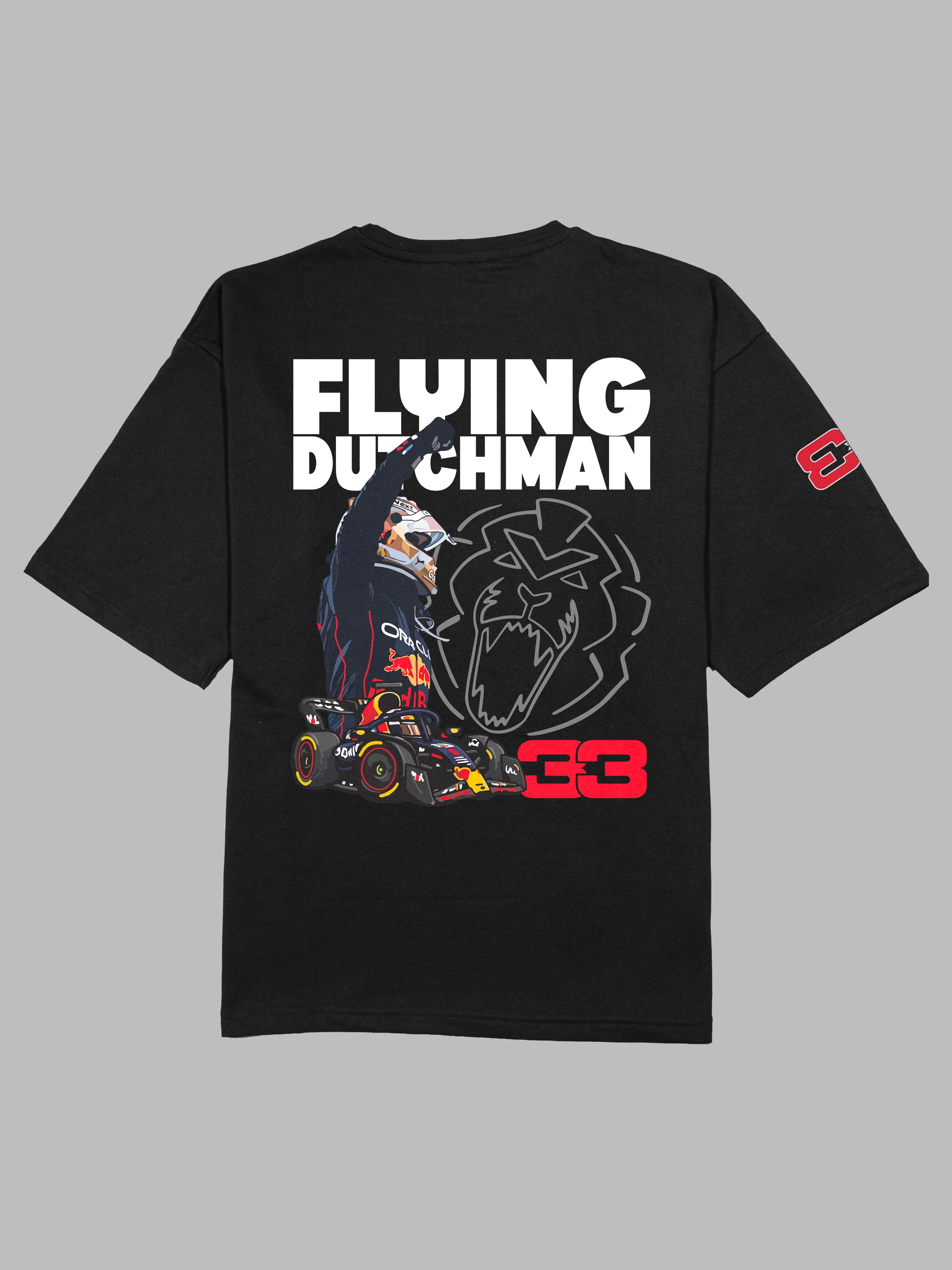 Flying Dutchman Max verstappen Terry Oversized Tshirt