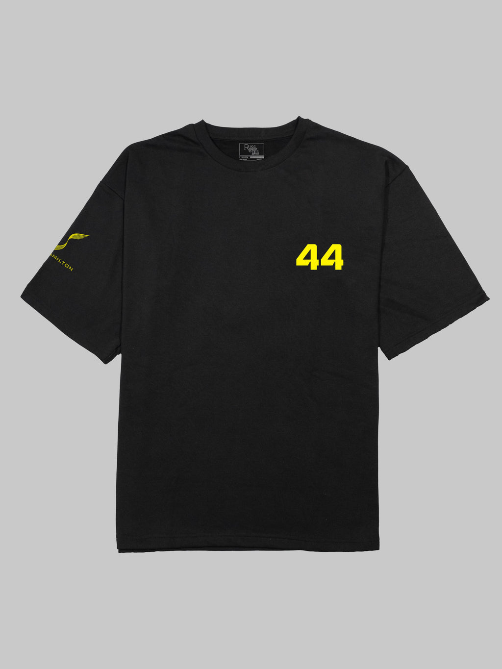 Lewis Hamilton 44 Terry Oversized T-shirt RussTees