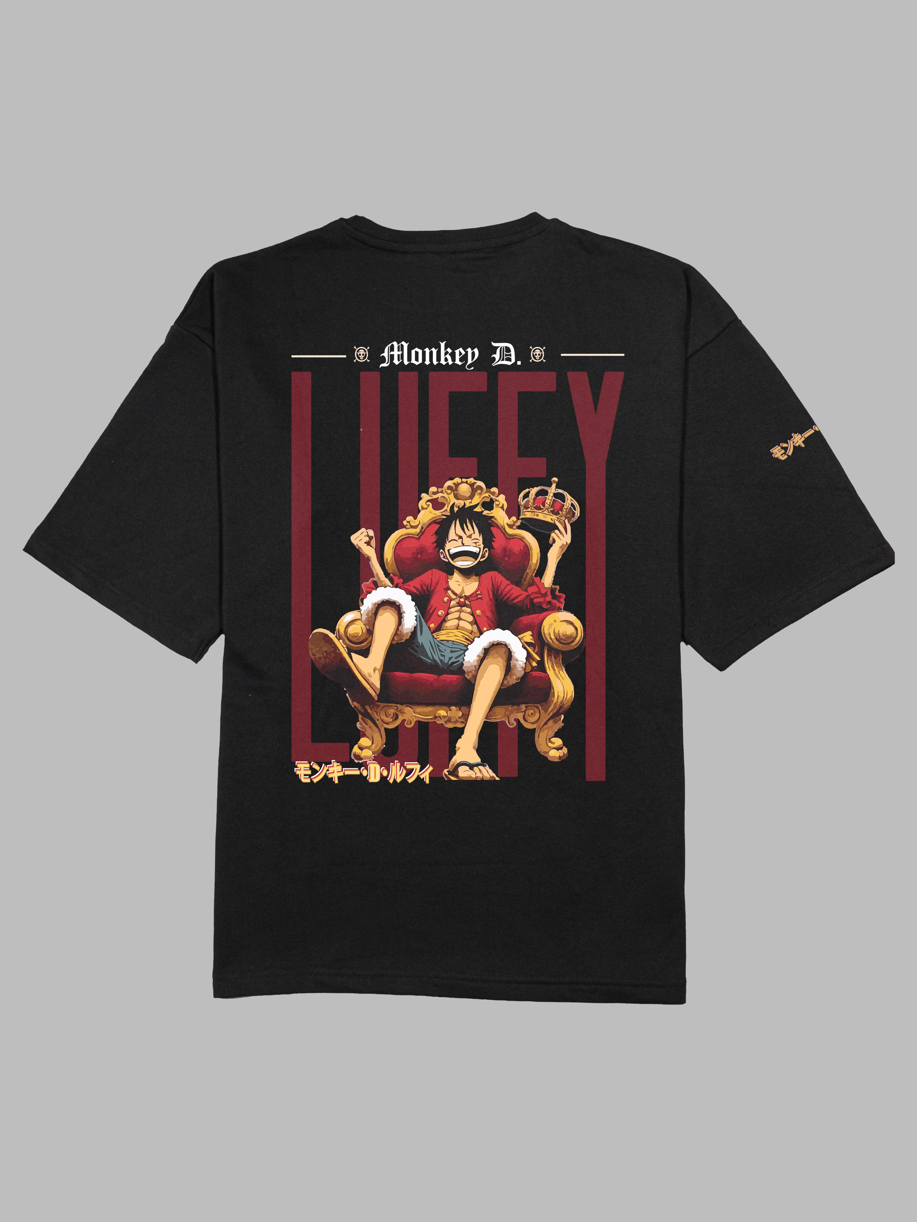 Monkey D. Luffy Terry Oversized Tshirt