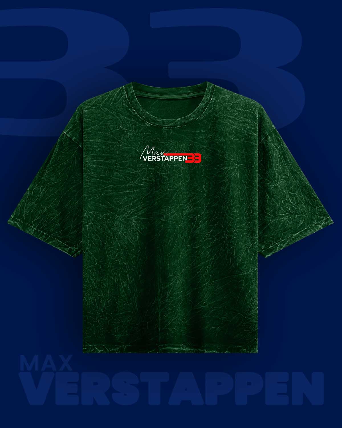 Max Verstappen / Simply Lovely Acid Washed Oversized Tee