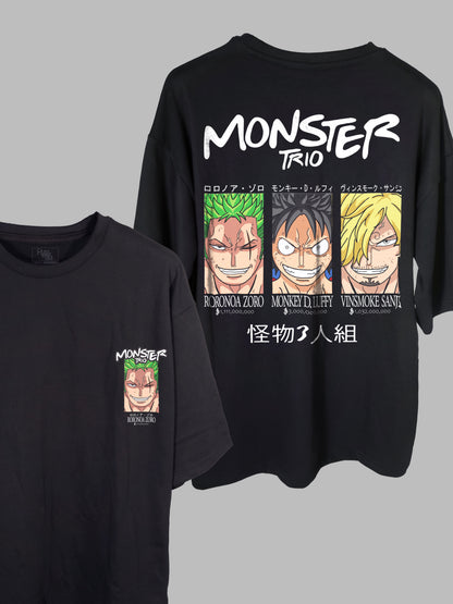 One Piece Monster Trio Zoro Edition Classic Oversized Tshirt