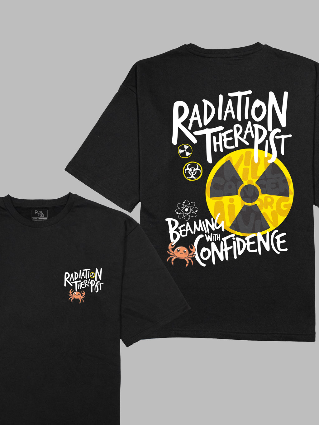 Beaming With Confidence Terry Oversized T-Shirt RussTees