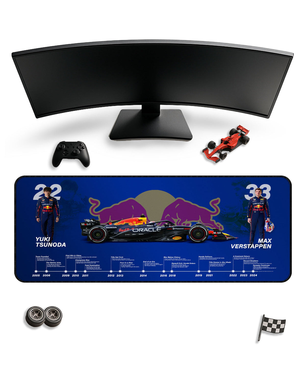 Redbull Racing Gaming Mouse Pad RussTees